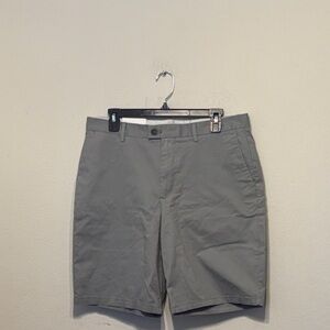 Calvin Klein Men's Flat Front Gray Shorts